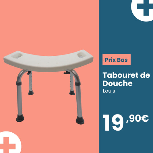 Tabouret de douche Louis