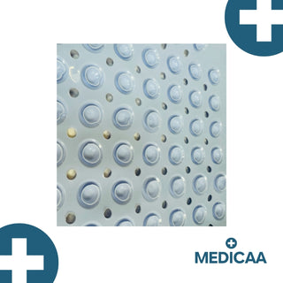 Tapis de Douche avec Ventouses - 45 x 45 cm