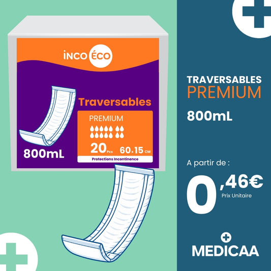 Couches Droites Traversables Premium 15x60cm - IncoEco