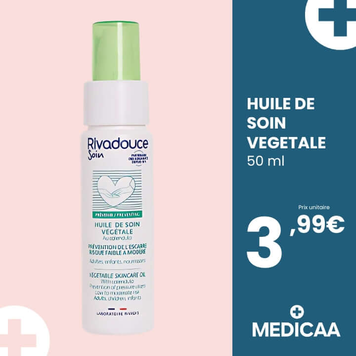 Medicaa huile de soin vegetale 50 ml rivadouce unite