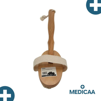Brosse de Bain Long Manche en Bois 45cm verso