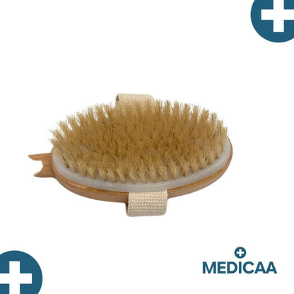 Brosse de Bain Long Manche en Bois 45cm detail