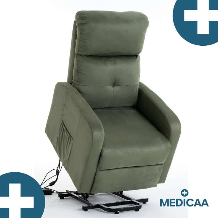 Medicaa fauteuil_releveur 4 moteurs Jules Tranquille emile olive profil leve