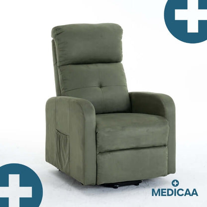 Medicaa fauteuil_releveur 4 moteurs Jules Tranquille emile olive profil
