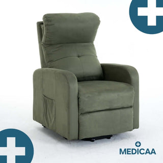 Fauteuil relax releveur 5 fonctions (4 moteurs) – Jules – Olive