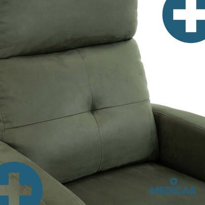 Medicaa fauteuil_releveur 4 moteurs Jules Tranquille emile olive detail dossier