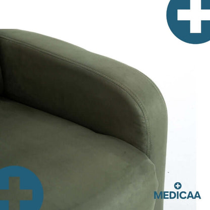 Medicaa fauteuil_releveur 4 moteurs Jules Tranquille emile olive detail accoudoir