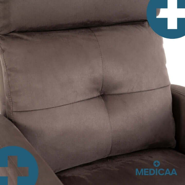 Medicaa fauteuil_releveur 4 moteurs Jules Tranquille emile taupe detail dossier