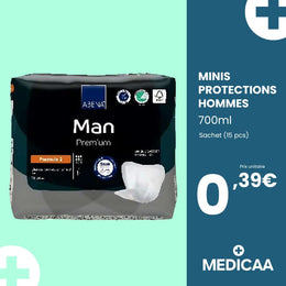 Mini Protection Homme Premium - 700 mL - Abena