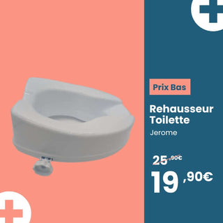 Rehausseur de toilette Jerome