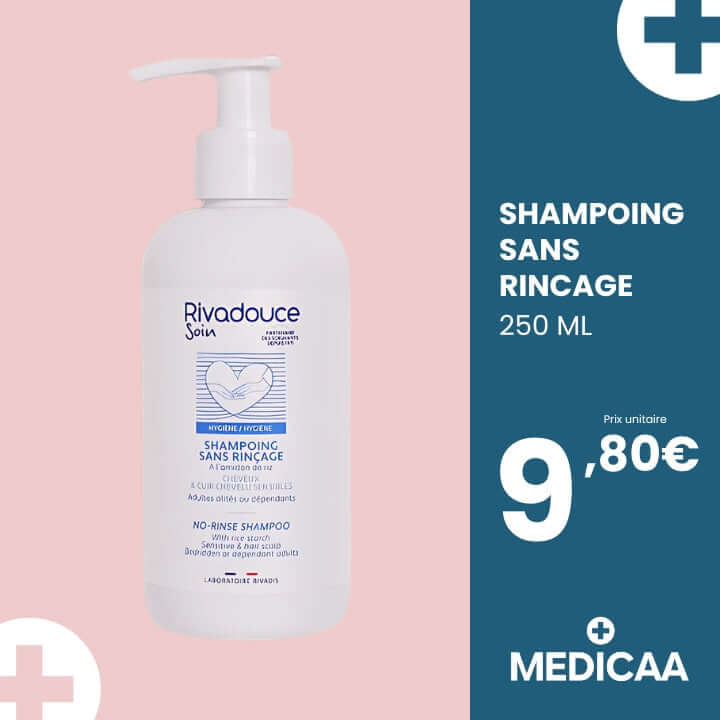 Medicaa Shampoing sans rincage 250 ml Rivadouce