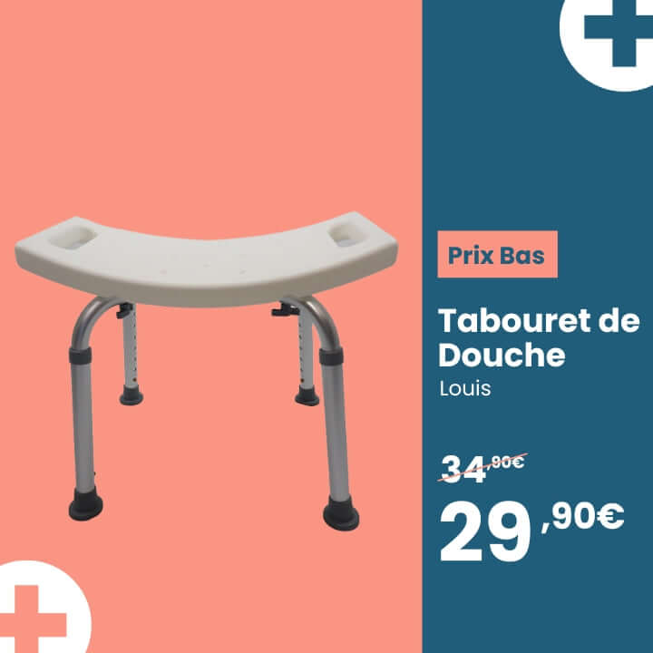 Tabouret de douche Louis