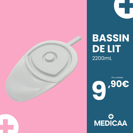 Bassin de Lit avec Poignée