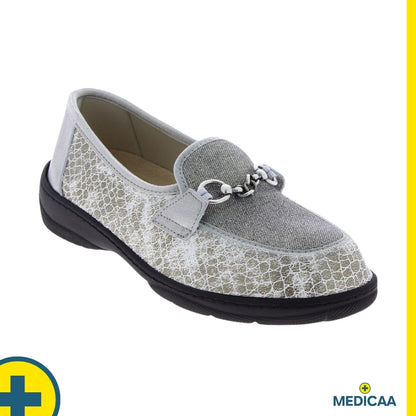 Mocassins Orthopédiques Magik - Femme - Argent