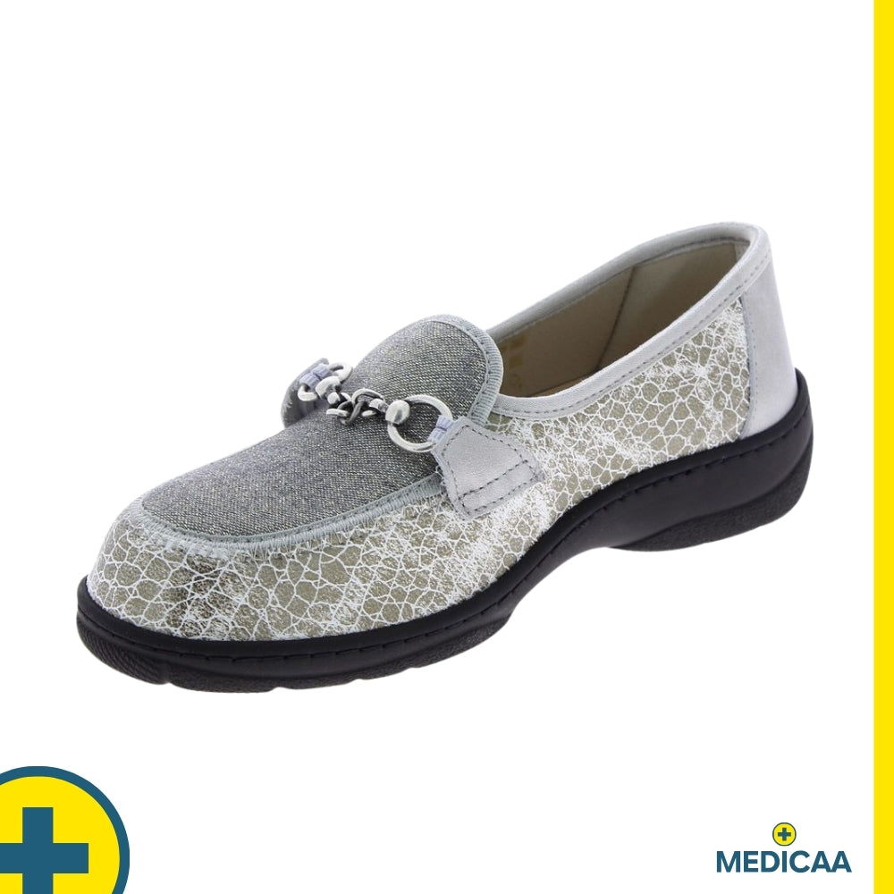 Mocassins Orthopédiques Magik - Femme - Argent