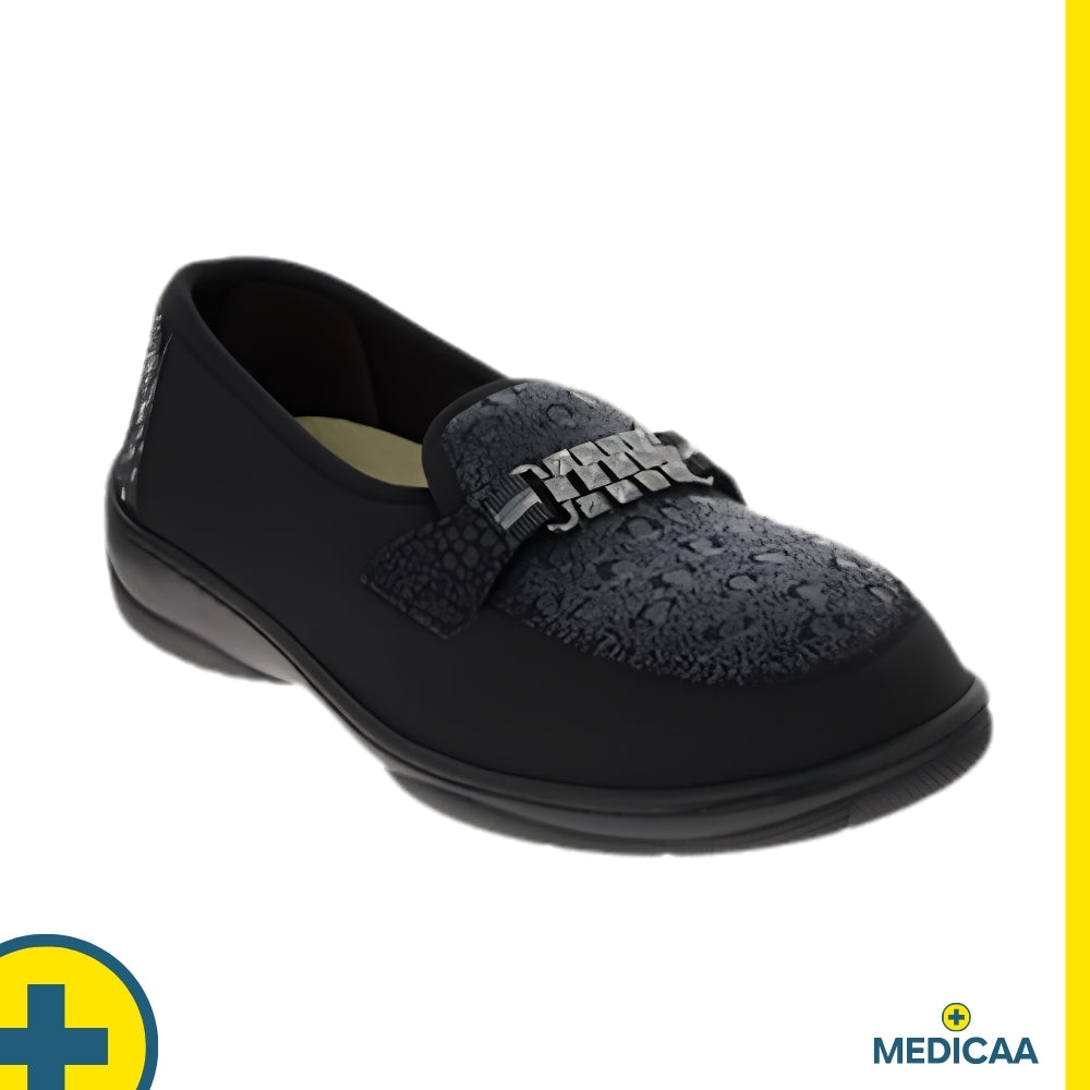 Mocassins Orthopédiques Magik - Femme - Noir