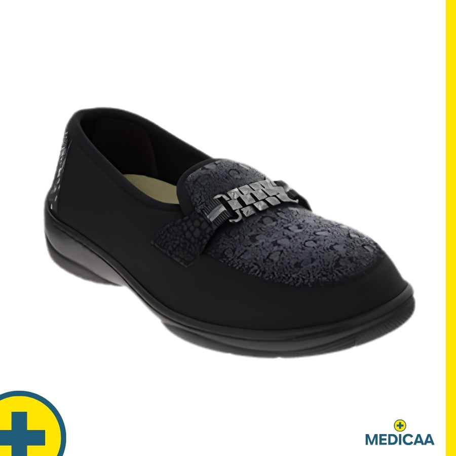 Mocassins Orthopédiques Magik - Femme - Noir