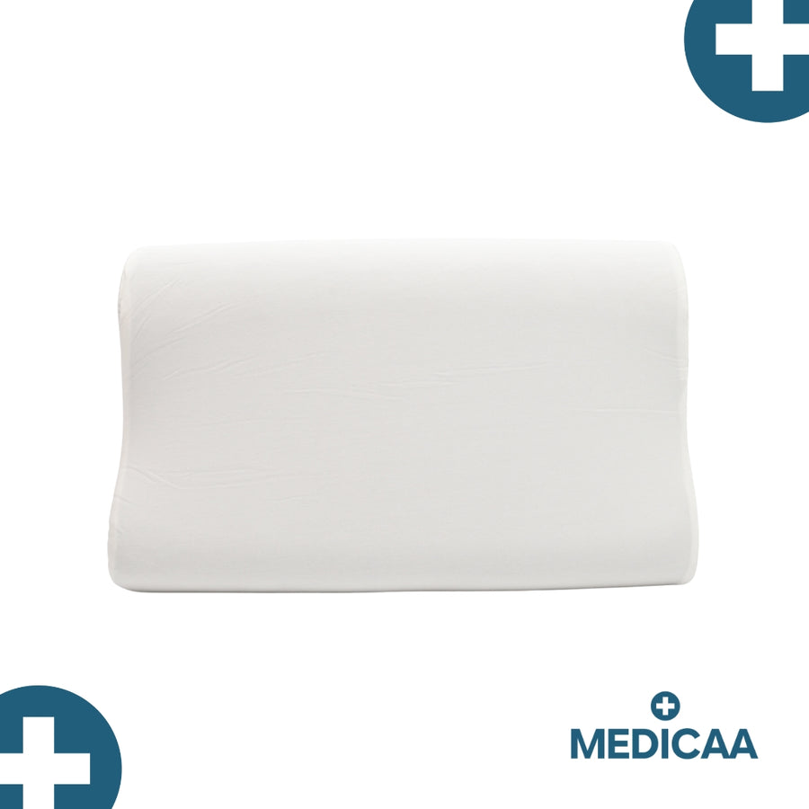 Oreiller Ergonomique en Mousse à Mémoire de Forme XL 60 x 40 x 12 cm