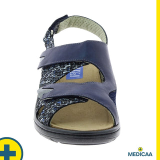 Sandales Confort Gina - Femme - Navy