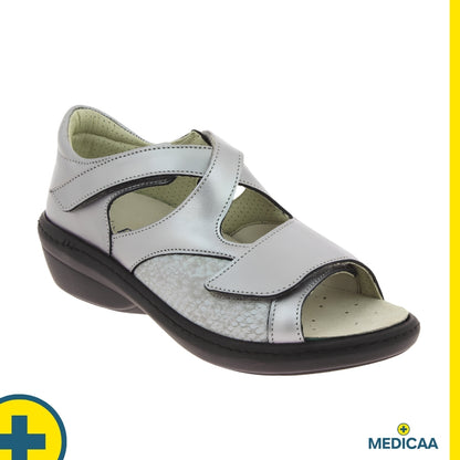 Sandales Orthopédiques Davina - Femme - Argent