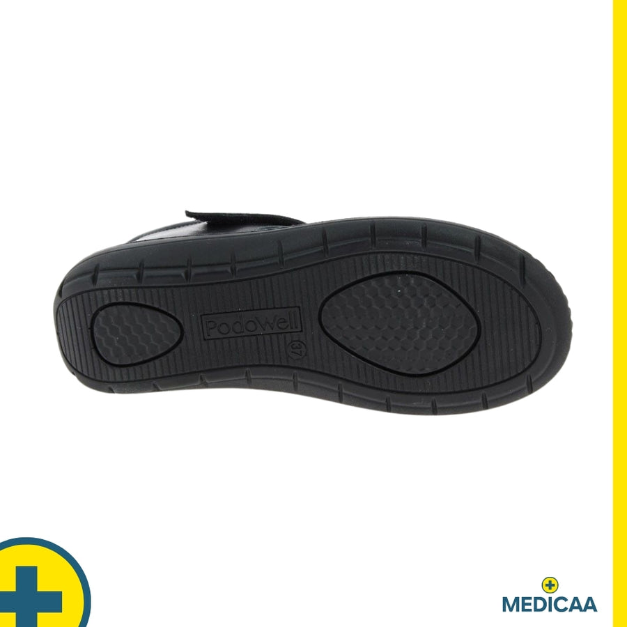 Sandales Orthopédiques - (Gaia) - Femme - Noir