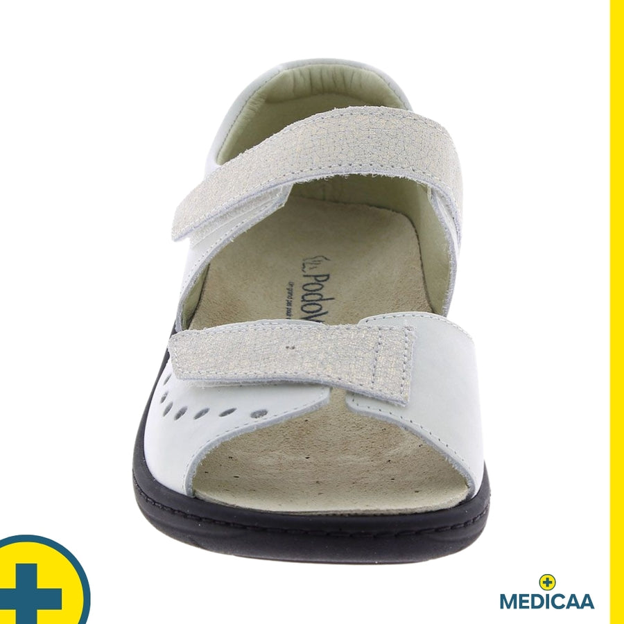 Sandales Orthopédiques - (Gaia) - Femme - Écru