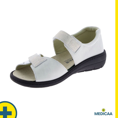 Sandales Orthopédiques - (Gaia) - Femme - Écru