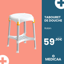 Tabouret de Douche Premium Robin