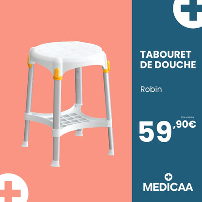 Tabouret de Douche Premium Robin