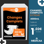 Changes Complets Extreme - Ultra Absorbants - 4000 mL - Taille M - IncoEco