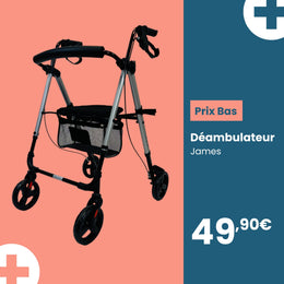 Déambulateur 4 roues James