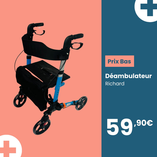Déambulateur 4 roues Richard
