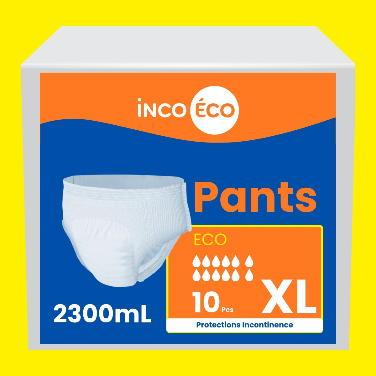 Culotte Ultra Absorbante - Pants Eco - 2300 mL - Taille XL - IncoEco
